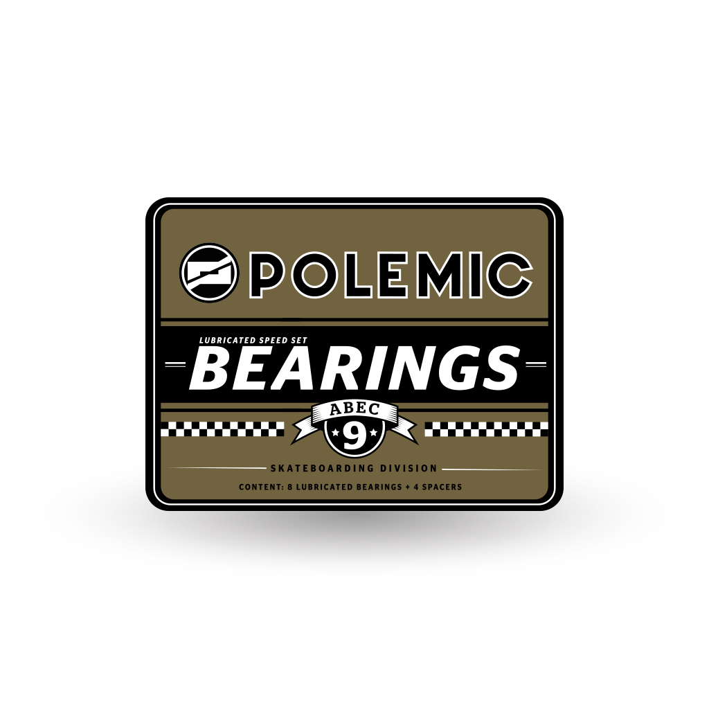 RODAMIENTOS SKATE POLEMIC ABEC 9