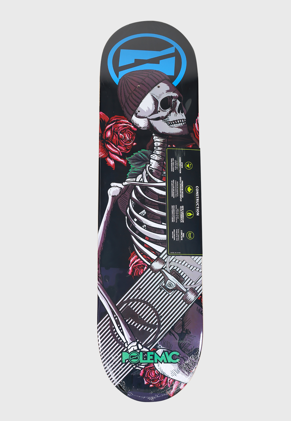 TABLA POLEMIC PRO BONES & SKATE 8.1"