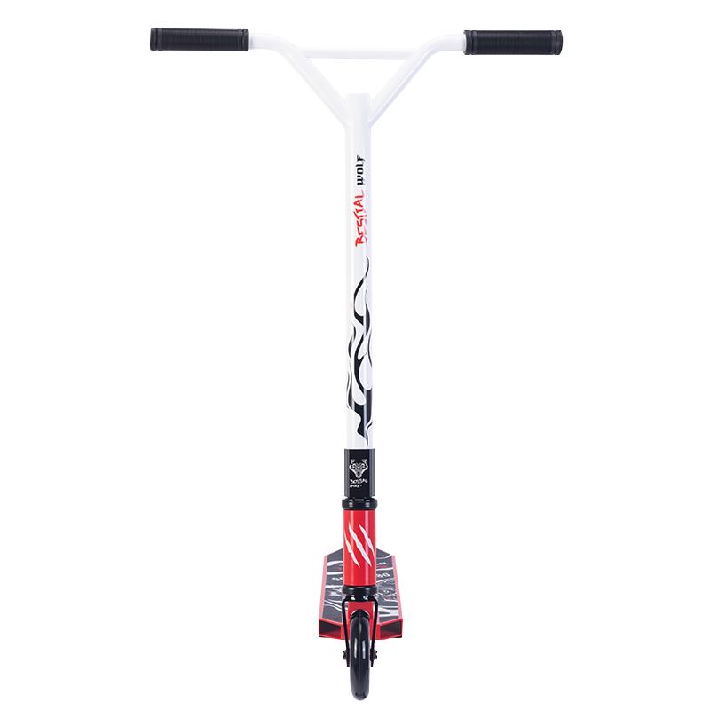 SCOOTER BESTIAL WOLF DEMON D6 ROJO/BLANCO - Imagen 2
