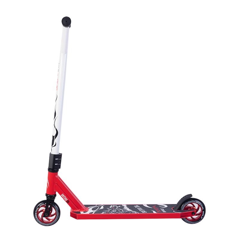 SCOOTER BESTIAL WOLF DEMON D6 ROJO/BLANCO - Imagen 3