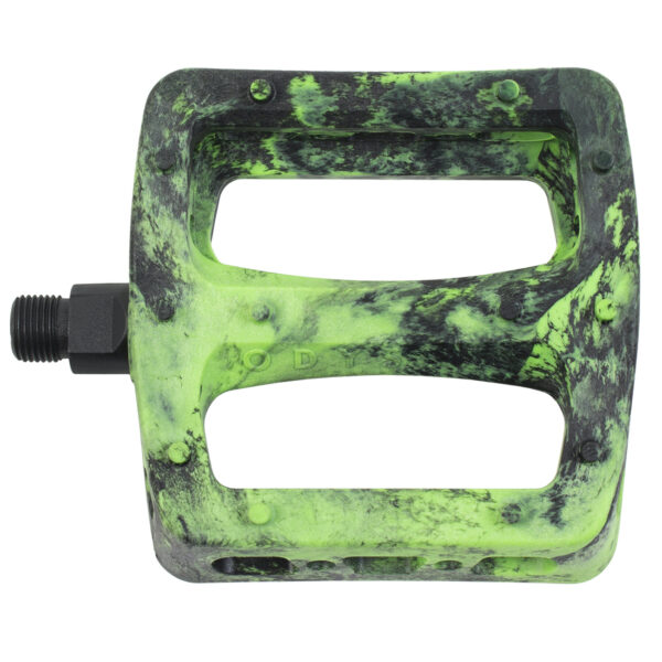 PEDALES ODYSSEY TWISTED PRO VERDE BILLAR / NEGRO - Imagen 4