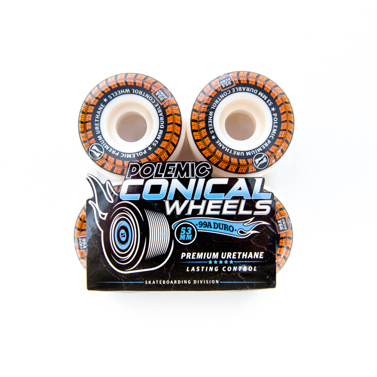RUEDAS SKATE POLEMIC 53MM
