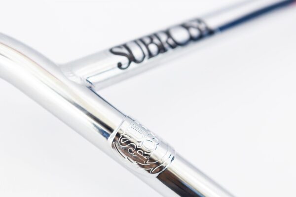 MANUBRIO SUBROSA RAY BAR CROMADO 9.5" - Imagen 2