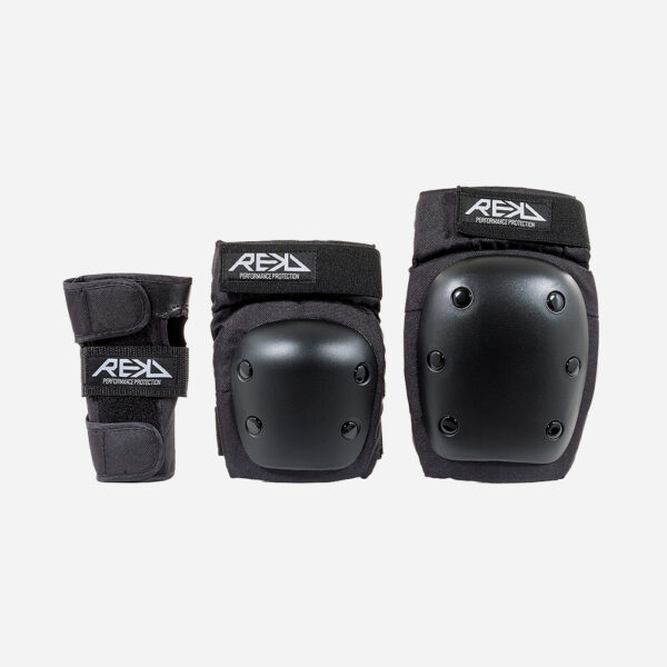 SET DE PROTECCIONES REKD NEGRO