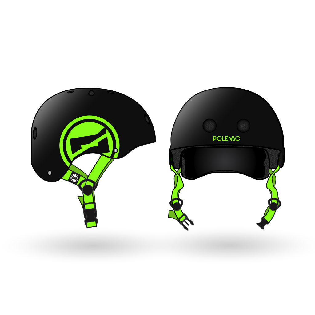 CASCO URBANO POLEMIC NEGRO (L) - Imagen 2