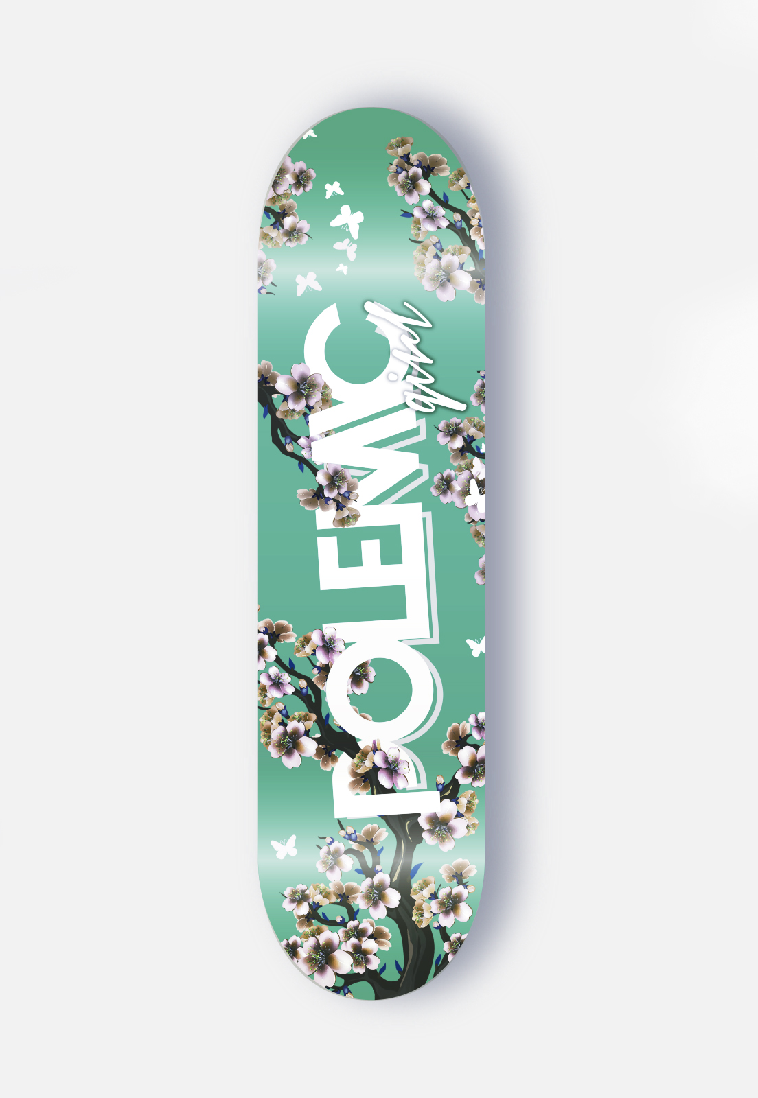 TABLA SKATE POLEMIC FLORES DE CEREZO 8.0"