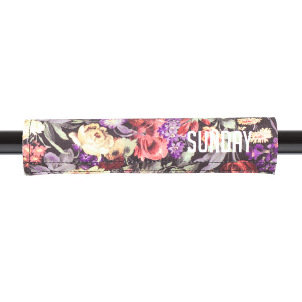 PROTECTOR MANUBRIO SUNDAY REVERSIBLE REFL S-PATTERN BLACK / DARKWAVE - Imagen 5