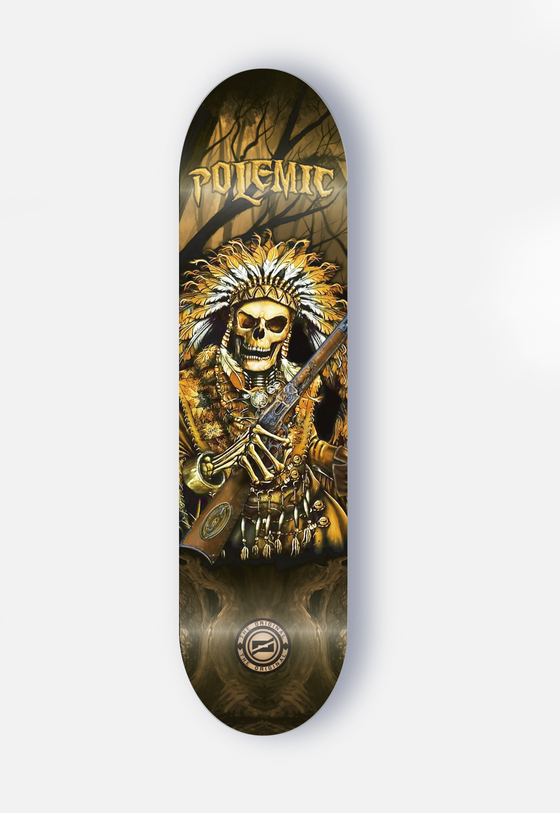 TABLA SKATE POLEMIC SIUX SKULL 8.0"