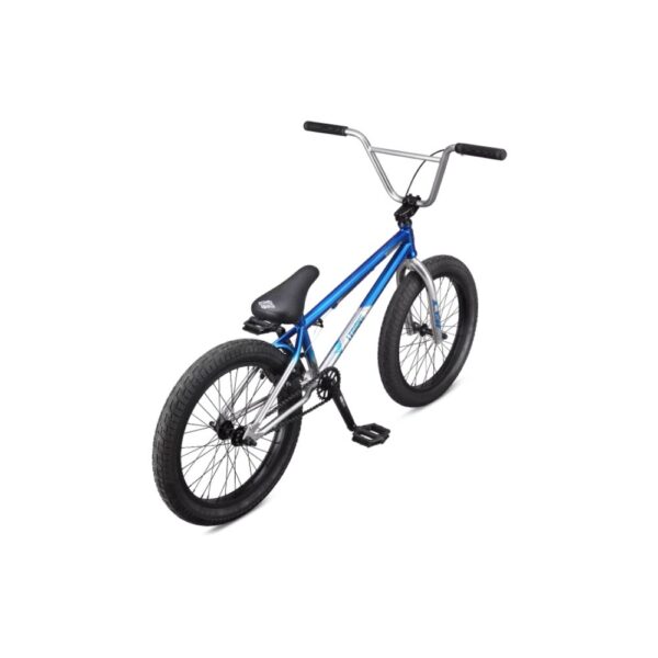 BICICLETA BMX MONGOOSE LEGION L60 AZUL/PLATA - Imagen 2