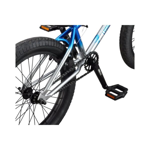 BICICLETA BMX MONGOOSE LEGION L60 AZUL/PLATA - Imagen 4
