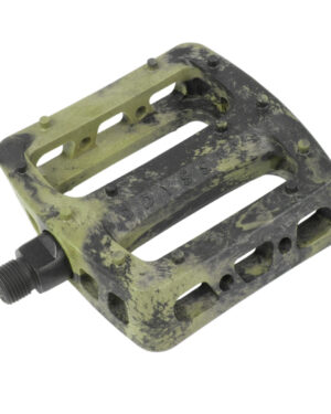 PEDALES ODYSSEY TWISTED PRO PC 9/16 BLACK/ARMY GREEN SWIRL