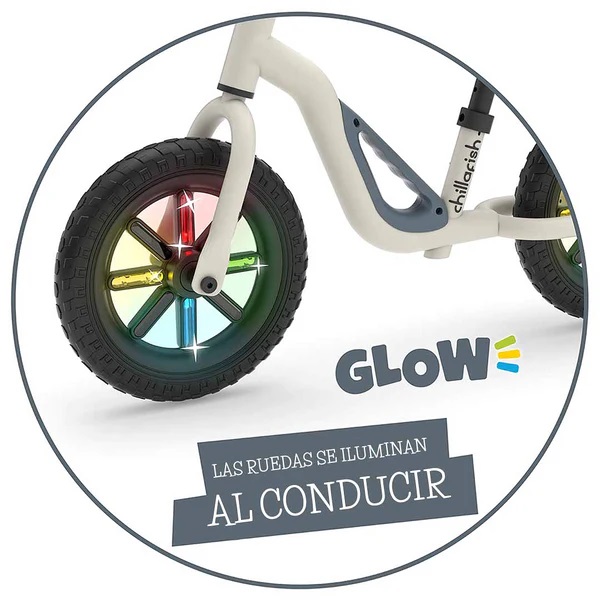 Bicicleta de balance Chillafish Charlie Glow Beige - Imagen 3