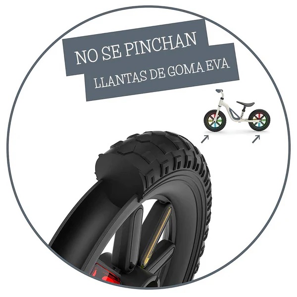 Bicicleta de balance Chillafish Charlie Glow Beige - Imagen 5