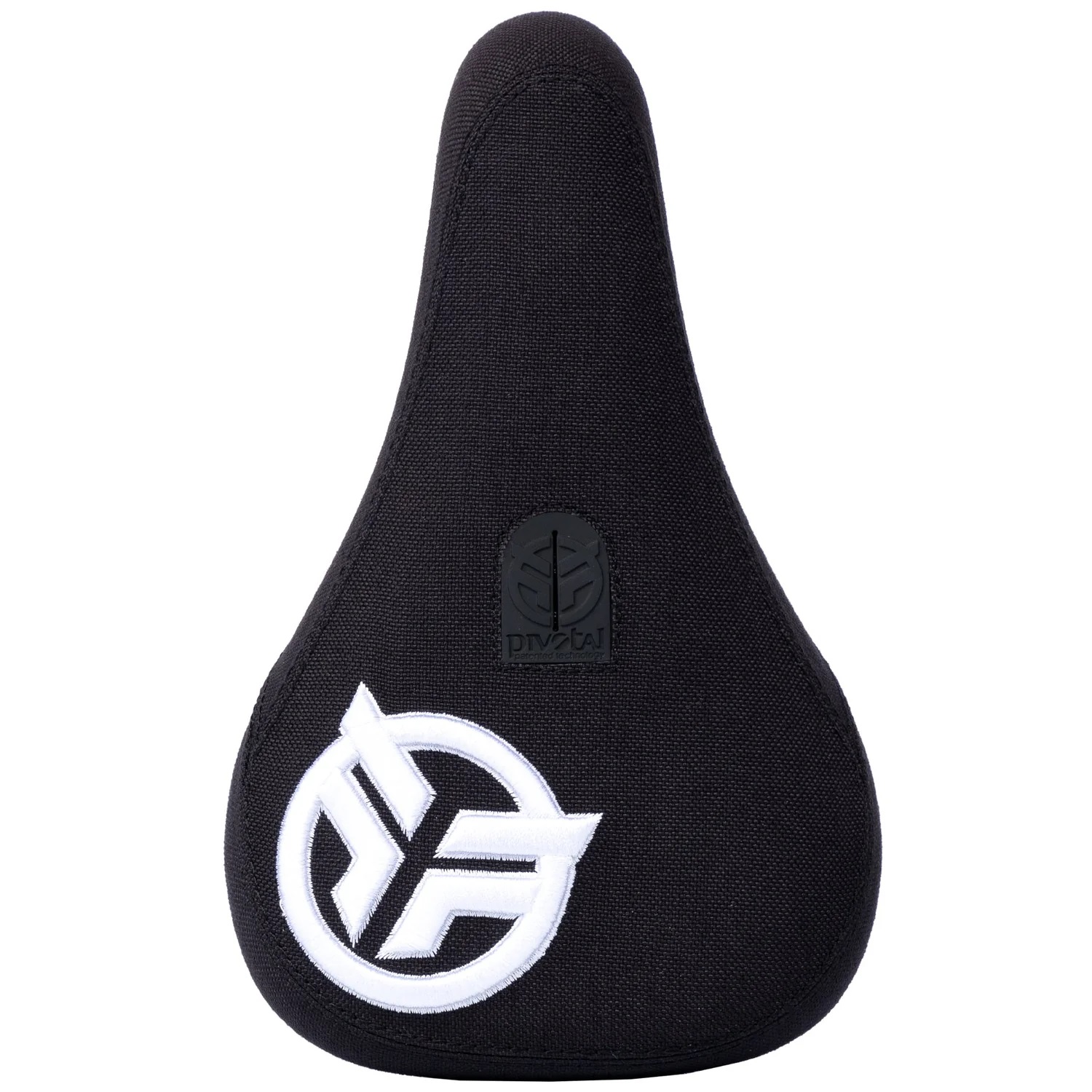 ASIENTO FEDERAL LOGO MID PIVOTAL NEGRO/BORDADO BLANCO