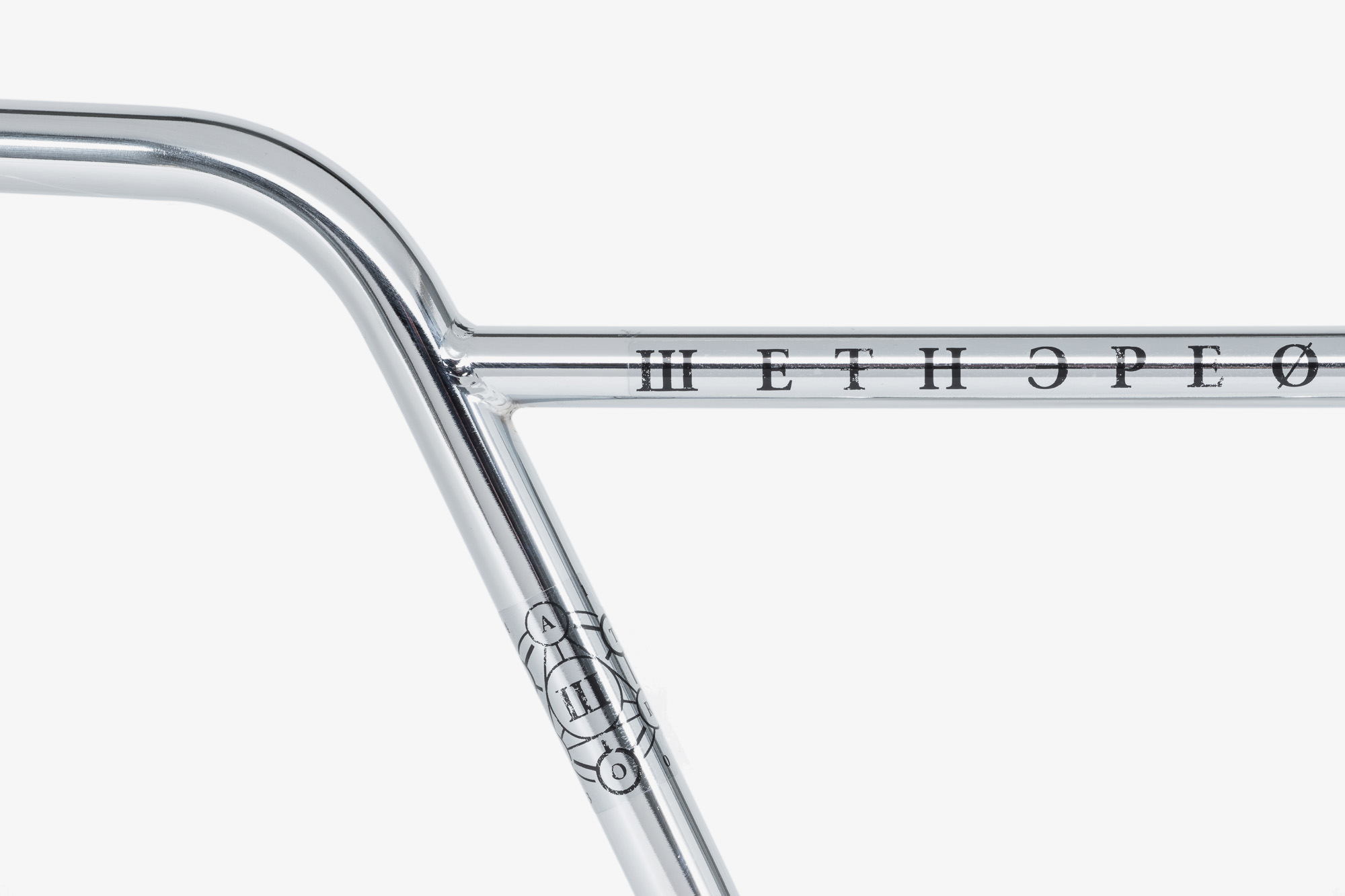 MANUBRIO WTP PATRON CROMADO 9" - Imagen 3