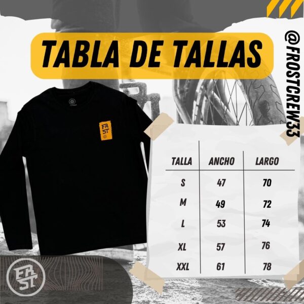 Polera Manga Larga FrostCrew. - HTS - Imagen 3