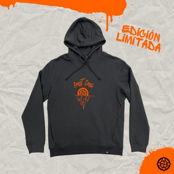 Polerón Canguro FrostCrew. - Iceberg Gris