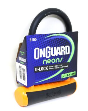 CANDADO ONGUARD LLAVE U-LOCK  MINI  90X140 MM