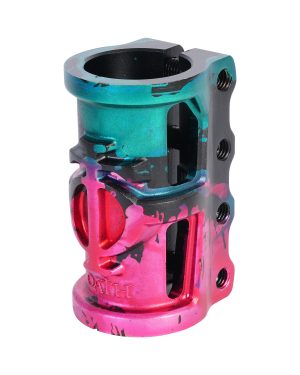 CLAMP SCOOTER OATH CAGE V2 VERDE ROSADO NEGRO
