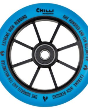 RUEDA SCOOTER CHILLI BASE 110MM AZUL
