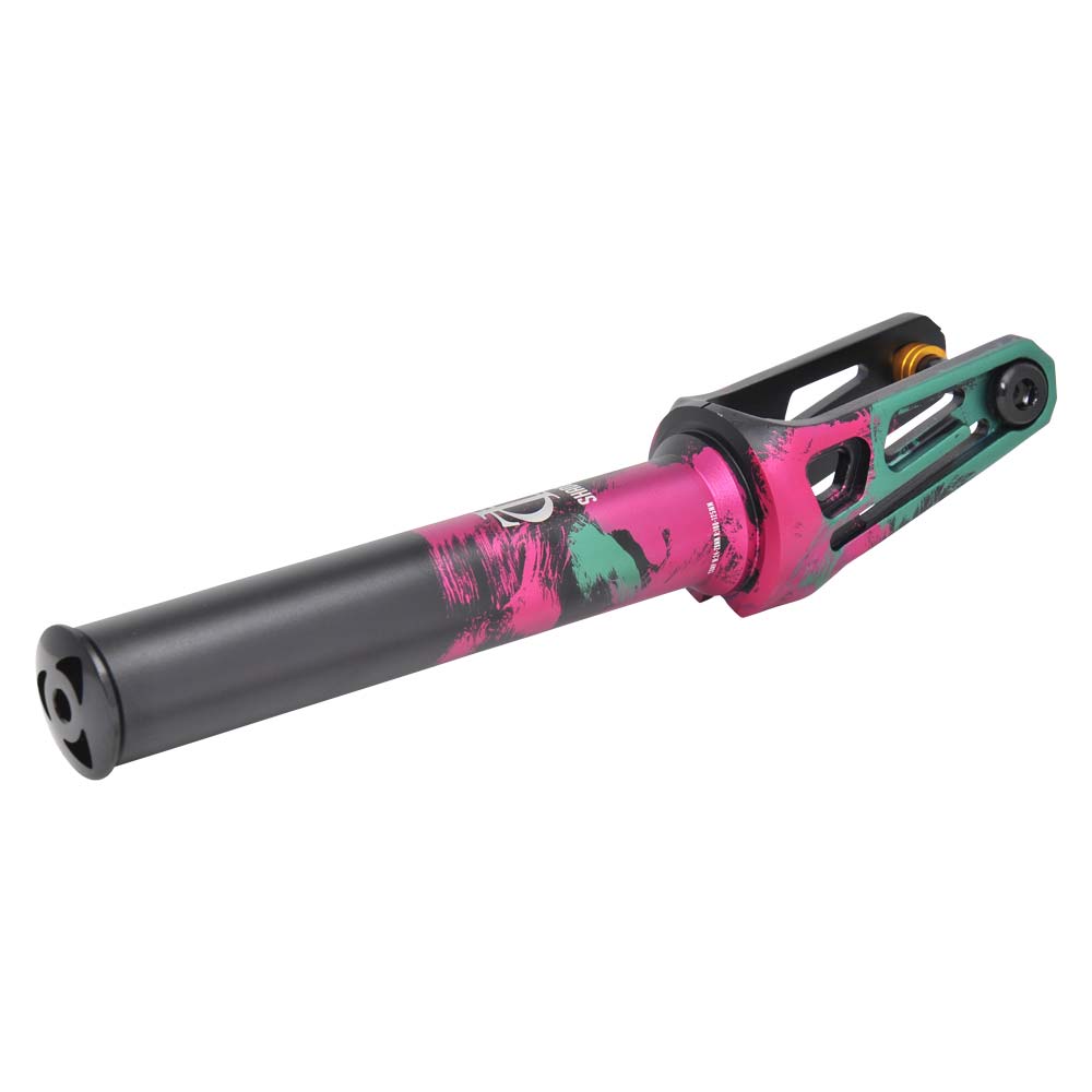 HORQUILLA SCOOTER OATH SHADOW SCS/HIC VERDE ROSADO NEGRO - Imagen 2