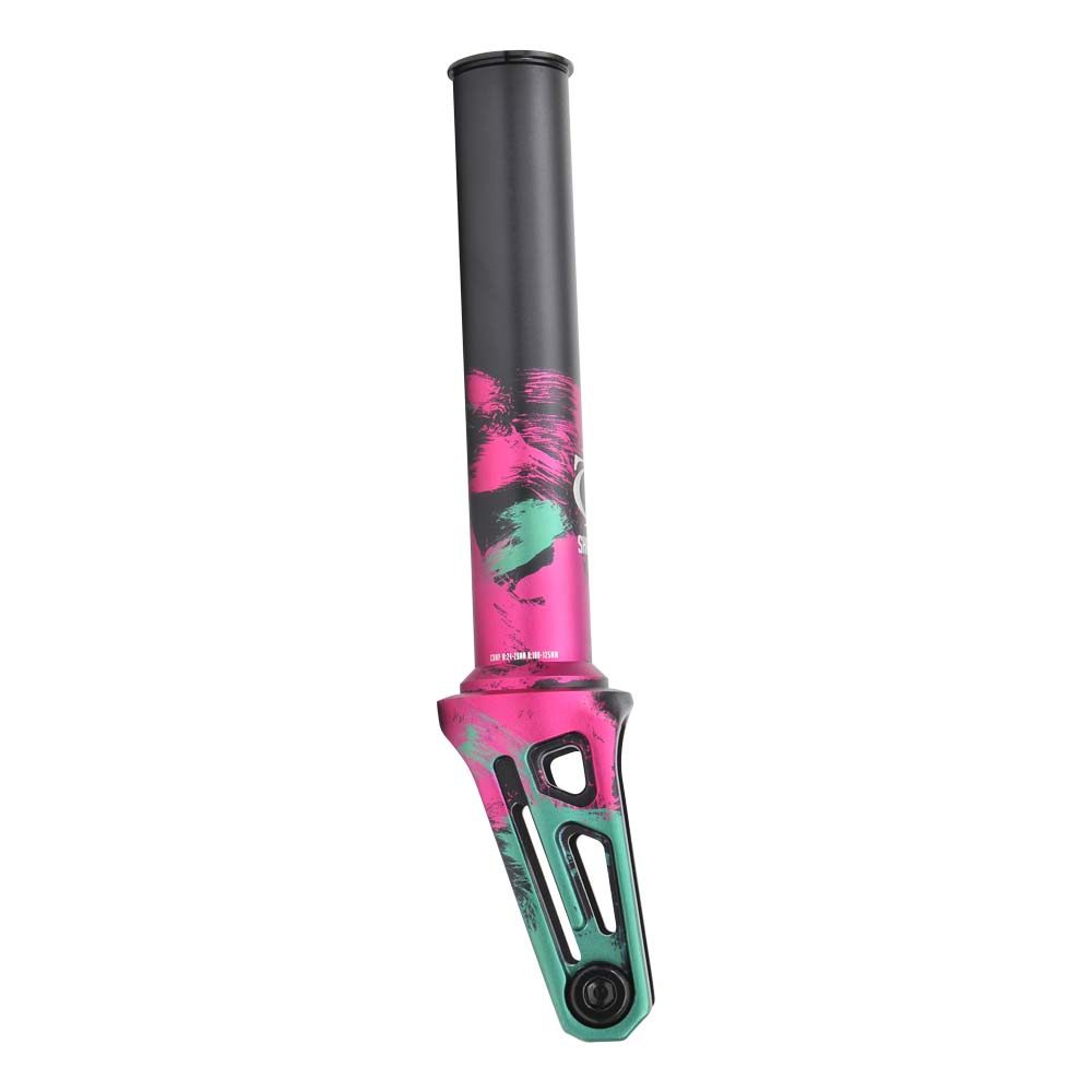 HORQUILLA SCOOTER OATH SHADOW SCS/HIC VERDE ROSADO NEGRO - Imagen 4