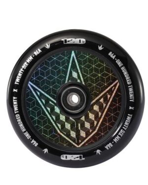 RUEDA SCOOTER ENVY HOLLOW CORE GEO LOGO HOLOGRAM  120 MM BLACK